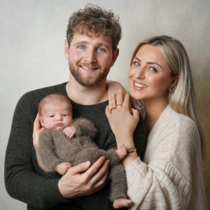 Newborn Family Portrait Photoshoot Peekaboo Liverpool kayleighjcouture