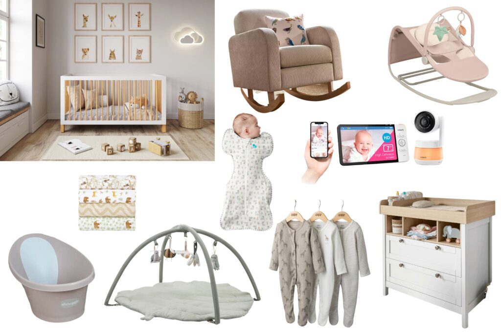 nursery essential items for your newborn baby